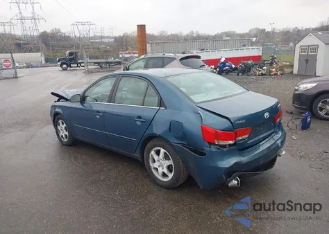 2006 Hyundai Sonata Gls V6/Lx V6 z USA, uszkodzony, nr VIN 5NPEU46F06H070252
